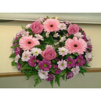 Pink & Purple Wreath XLarge